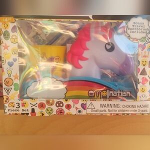 Unicorn Kids Toy with Pink Mane